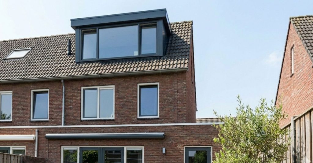 Dakkapel in Etten-Leur - Kunststof dakkapel